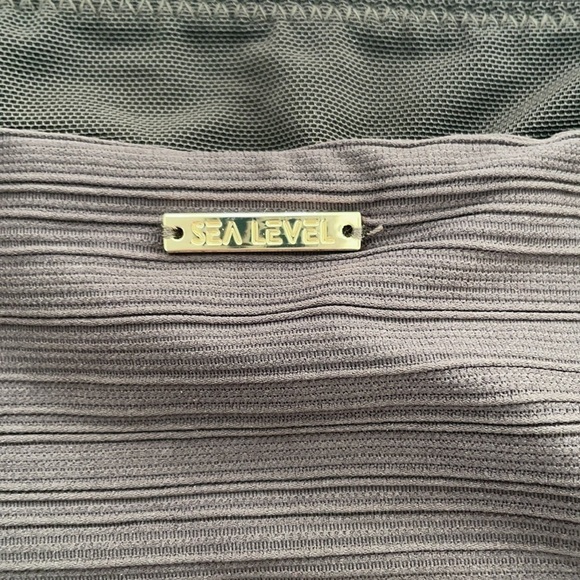 Sea level swim casablanca High waist bikini bottoms espresso US12 NWT - Picture 9 of 9